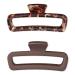 Scünci Primp Retangular Claw Clips 2 ct
