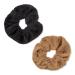 Scünci Primp Faux Fur Scrunchies 2 ct