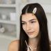 Locks & Mane Quartz & Gold Barrette Set - Transform Your Style with the Best Innovation Today! - Buy Online on GoSupps.com
