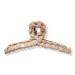 Scünci Fall Neutrals Beige Claw Clip 1 ct