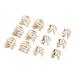 Discover ScÃ¼nci Primp Metal Braid Cuffs 12 ct - Elevate Your Style Instantly! - Buy Online on GoSupps.com