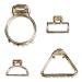 Scünci Primp Mix Metal Claw Clips 4 ct