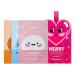 TONYMOLY Heart Eyes 6 Piece Assorted Eye Mask Set Ornament