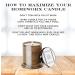 HomeWorx Espresso Martini 1-Wick Scented Candle 8.0 oz - Transform Your Style with the Best Innovation Today! - Buy Online on GoSupps.com