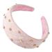 Scünci Wicked Glinda Pink Headband With Stones