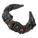 Scünci Wicked Elphaba Ruched Headband With Stones