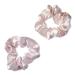 Scünci Wicked Glinda Satin Scrunchies 2 ct