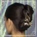 Discover ScÃ¼nci Wicked Glinda Gold W/Pearl Wavy Metal Claw Clip - Elevate Your Style Instantly! - Buy Online on GoSupps.com