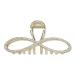 Scünci Holiday Gold Claw Clip