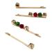 ScÃ¼nci Holiday Bell Bobby Pins 4 ct - Transform Your Style with the Best Innovation Today! - Buy Online on GoSupps.com