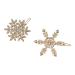 ScÃ¼nci Holiday Snowflake Barrette Silver/Gold 2 ct - Discover Premium Quality Shop now! - Buy Online on GoSupps.com