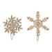 ScÃ¼nci Holiday Snowflake Barrette Silver/Gold 2 ct - Discover Premium Quality Shop now! - Buy Online on GoSupps.com