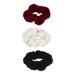 Scünci Holiday Faux Sherpa Scrunchies