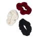 ScÃ¼nci Holiday Faux Sherpa Scrunchies - Transform Your Style with the Best Innovation Today! - Buy Online on GoSupps.com