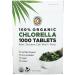 Earth Circle Organics 100% Organic Chlorella Tablets 1000 Tablets 8.75 oz (248 g)