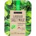 Freeman Beauty Superfood Beauty Sheet Mask Brightening Spinach 1 Mask