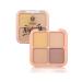 ROWENAROSE 4 Color Diamond Emblem Highlight Palette - Buy Online on GoSupps.com