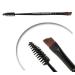 Elke DUO Brow Brush - Vegan Cruelty-Free Hypo-Allergenic Faux Squirrel Hair for Perfect Eyebrows | International Shipping - Buy Online on GoSupps.com
