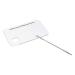 Buy Acrylic Cosmetics Palette | Clear Makeup Mixing Tool & Nail Art Palette with Stainless Steel Spatula - Buy Online on GoSupps.com