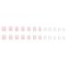 24Pcs Nude Pink Press On Nails - Short Square Glossy Glitter Artificial Coffin Nail Art for Women | Full Cover Fake Nails & Acrylic Manicure Supplies - Buy Online on GoSupps.com