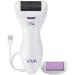 Spa Sciences Viva Professional Electronic Foot Smoothing Pedi Tool - Rechargeable, Powerful Callus Remover for Hard, Dry Skin - Includes 2 Treatment Heads - Buy Online on GoSupps.com