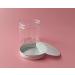 200ml PET Plastic Cosmetic Containers with Silver Aluminum Lids | 6 Pack Empty Jars for Creams Lotions Ointments & Makeup - Buy Online on GoSupps.com