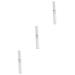 POPETPOP 3pcs Lash Curler with Comb Hair Rollers Electric Lash Curler Eyelash Curling Clip Eyelash Beautifying Heated Eye Lashes Curler Hair Curling Iron Eyelash Curler White Miss Abs Major