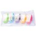 QICAITU 5pcs Toothbrush Head Covers - Portable Suction Cup Holder for Family, Kids, and Travel - 6 Colors - Buy Online on GoSupps.com
