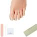 Cmeilau 2024 New Semi-Cured Gel Nail Strips for Toes Hard Gel Nail Strips for Toes Set Ultra Glossy Long-Lasting Waterproof (#BSJ-0063)