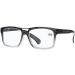 Success Eyewear Reading Glasses Set of 4 - Top Bar Style Quality Men's Glasses in Black Blue Brown Grey - Best Value 1.25x Magnification - Buy Online on GoSupps.com