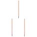 HAPINARY 3pcs Pencil Brow Pen Brow Pencil for Makeup Women Makeup Brow Pencil Coffee Wooden