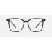 Shop Oversized Blue Light Blocking Reading Glasses | Anti Eye Strain +200 Sand-Black Eyeglasses - Buy Online on GoSupps.com
