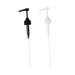 Alipis 2pcs Sauce Nozzle Plastic Oil Bottle for Pump White+black Press Sprayer Kitchen Oyster Heads 37*7.5*3cm As Shown