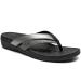 MEGNYA Comfortable Flip Flops for Women Arch Support Walking Sandals Outdoor Casual Orthotic Sandals 8 W2-charcoa
