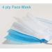 Medicinc Level-2 Disposable Procedure Face Masks - 4 Ply Face Mask Protection - 5 Packs Of 10 Units (50pcs) - Buy Online on GoSupps.com