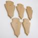 5 Piece REH Trophy Signs - Light Oak Plaques with Pine Compartment | 19x11 cm - Ideal for Awards & Decor | International Shipping - Buy Online on GoSupps.com