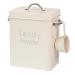RETYLY Beautiful Laundry Boxes with Scoop White