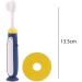SUICRA Cute Penguin Toothbrush - Soft Bristles Blue - Ideal for Gentle Brushing - Buy Internationally - Buy Online on GoSupps.com