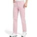 Lesmart Men Golf Pants Expandable Waistband Stretch Breathable Relaxed Fit with Pockets Pink 46W x 33L