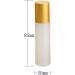 Buy Tianzd 24-Pack 10ml White Glass Roller Bottles for Essential Oils - Gold Aluminum Caps & Funnel Opener - Perfect for International Shipping - Buy Online on GoSupps.com