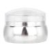 Stamp with lid scraper polish stamper nail art stamper silicone for nail art school for nail salon use for nail art lovers for nail diy (silver)