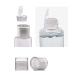 150ml Refillable Transparent Plastic Bottles for Makeup & Liquids - 3 Pack Cosmetic Containers with Screw Caps - Buy Online on GoSupps.com