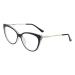 Fuqinqingoz anti-blue light computer reader cat eyes fatigue relieves glasses reading glasses stylish flat light mirror for women (color: C1 size: +300) +300 C1