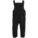 Bowie Bolt Baby Toddler Dungarees | Alternative Funky Romper 3-4 Years Black - Buy Online on GoSupps.com