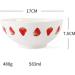 Bowl Snack Dip Bowls Dishware Household Ceramic Rice Bowl Strawberry 6 inch Noodle Bowl Creative Cute Large Capacity Salad Bowl Compatible with Kitchen Restaurant Gifts - Buy Online on GoSupps.com