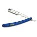 CS-101 Blue Stainless Steel Professional Barber Straight Edge Razor | 15 Astra Blades Included - Premium Quality & International Shipping - Buy Online on GoSupps.com