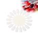 10 parts/set nail display stand incorrect tips nail polish suitable for different display -shaped for nail stencils nail decoration