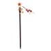 LALAFINA Hanfu Hairpin Wood Metal Hair Clip Hair Sticks Pearl Flower Hair Stick Crystal Hair Clips Vintage Hair Stick Hairpin Wedding Headpiece Shell Flower Women's Ebony Hair up