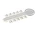 200pcs Orthodontic Rotation Wedges Elastic Rubber Bands- Clear - Buy Online on GoSupps.com