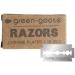 Green-Goose Shaving Set - Classic Black Razor Organic Shaving Oil Bamboo Cloth & 10 Blades | Eco-Friendly Gift for Sustainable Grooming - Buy Online on GoSupps.com